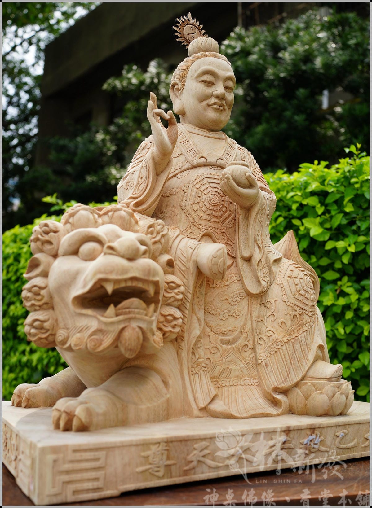 新發神藝-太乙救苦天尊/太乙真人（南式極彩藝術作品）