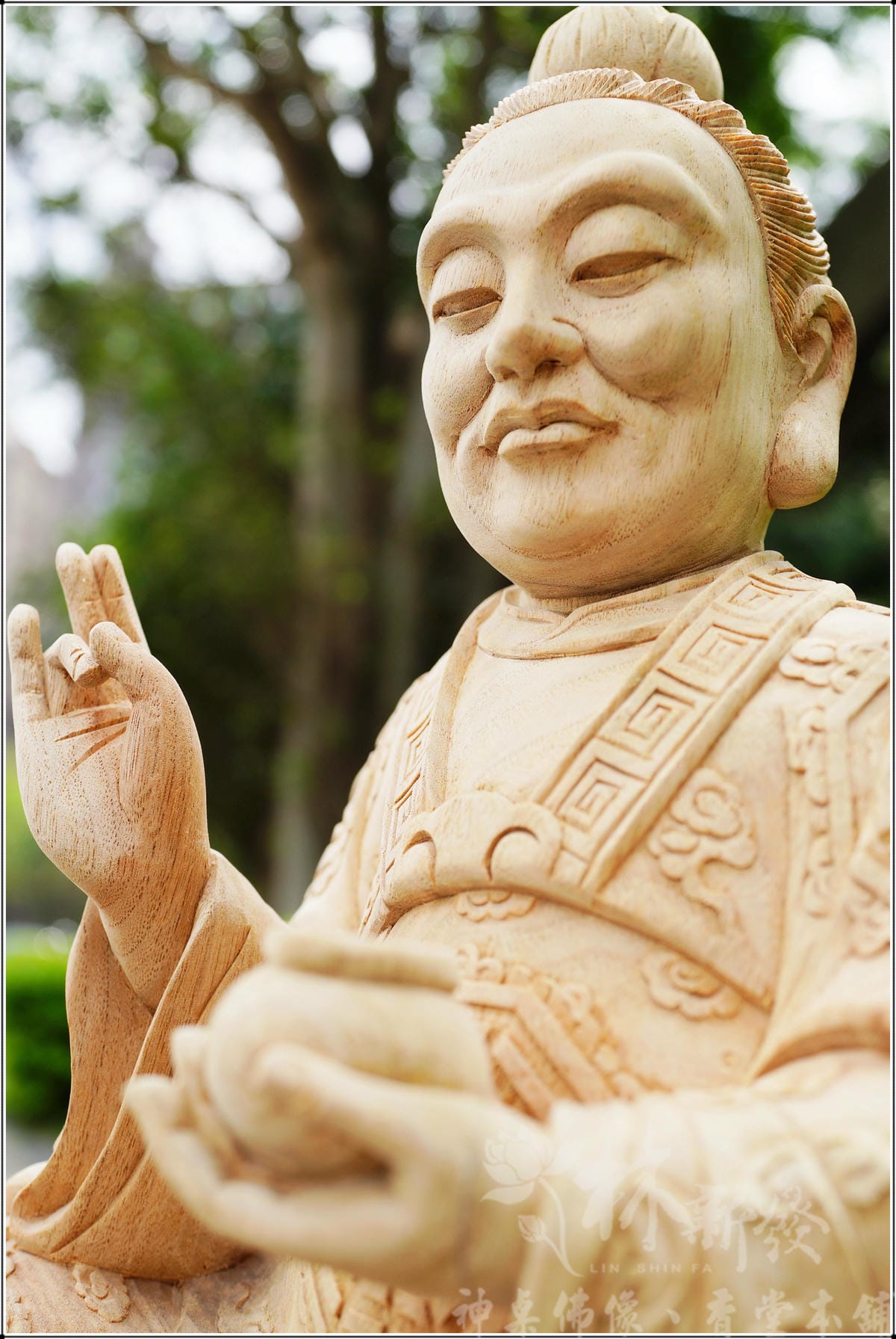 新發神藝-太乙救苦天尊/太乙真人（南式極彩藝術作品）