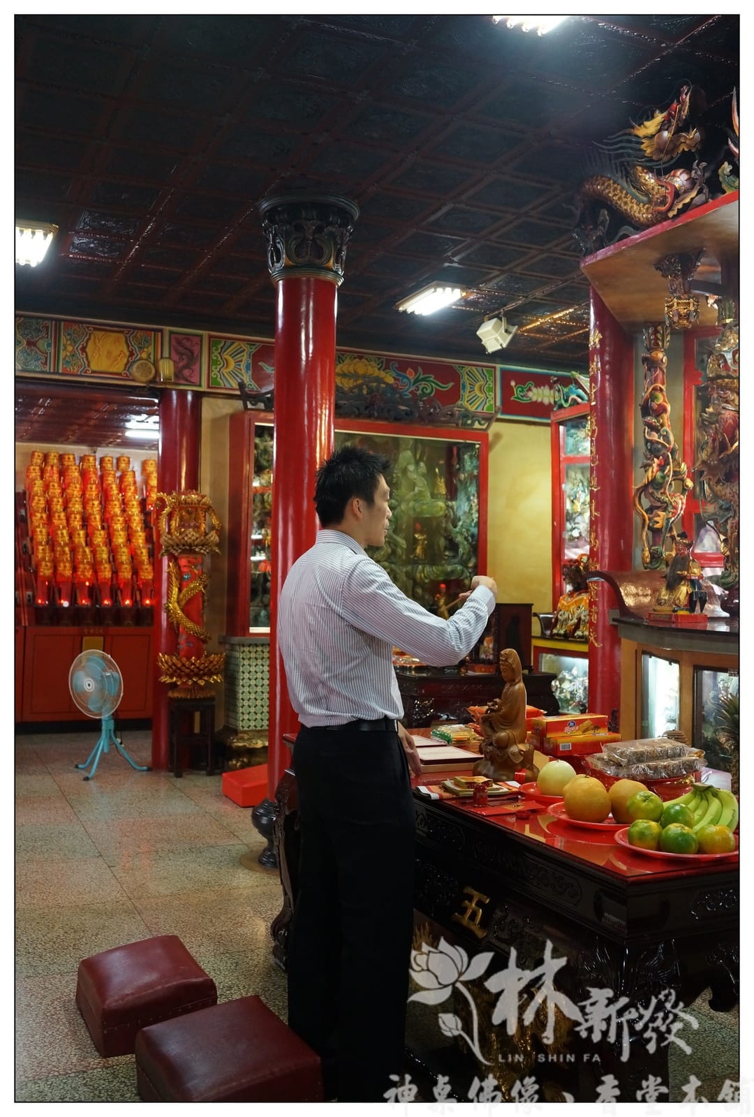 林新發祖傳-神明開光點眼、山海鎮開光(阿倫師開光)-神換神．