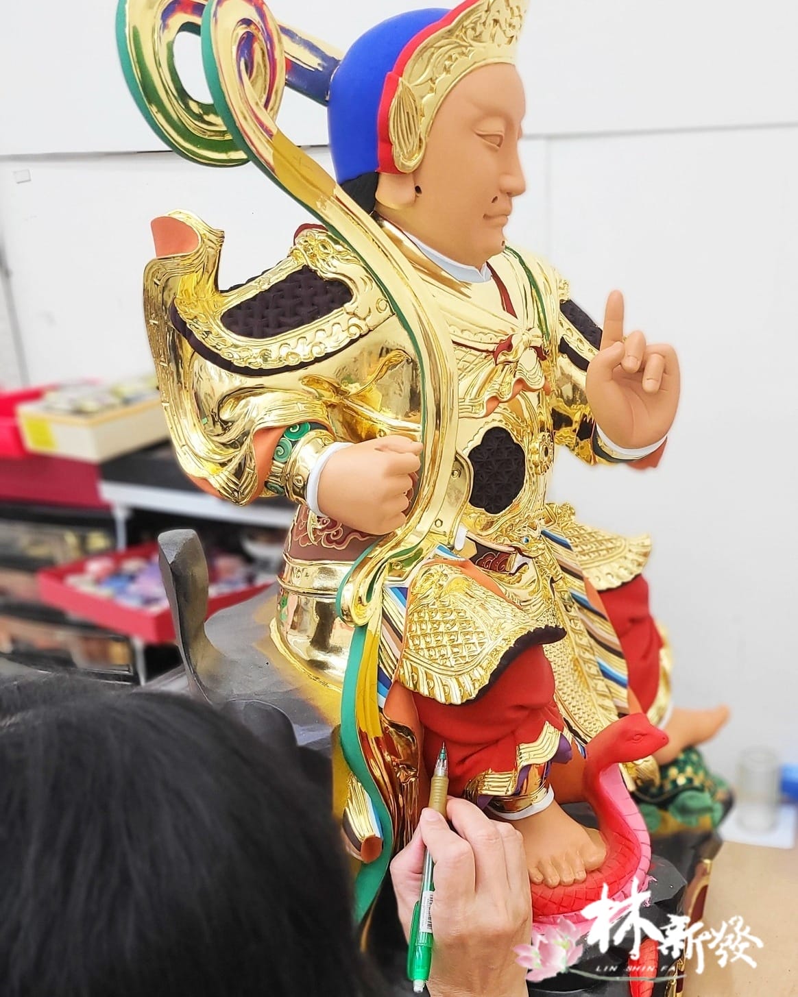 新發神藝-玄天上帝.正體上帝公(68公分高.馬來西亞客訂.南 新發神藝-玄天上帝.正體上帝公(68公分高.馬來西亞客訂.南