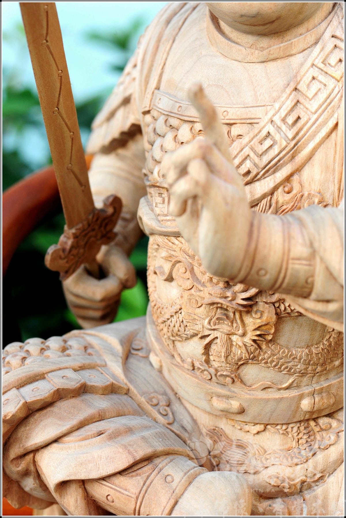 新發神藝-玄天上帝．全甲與文武甲(拖椅白身作品)