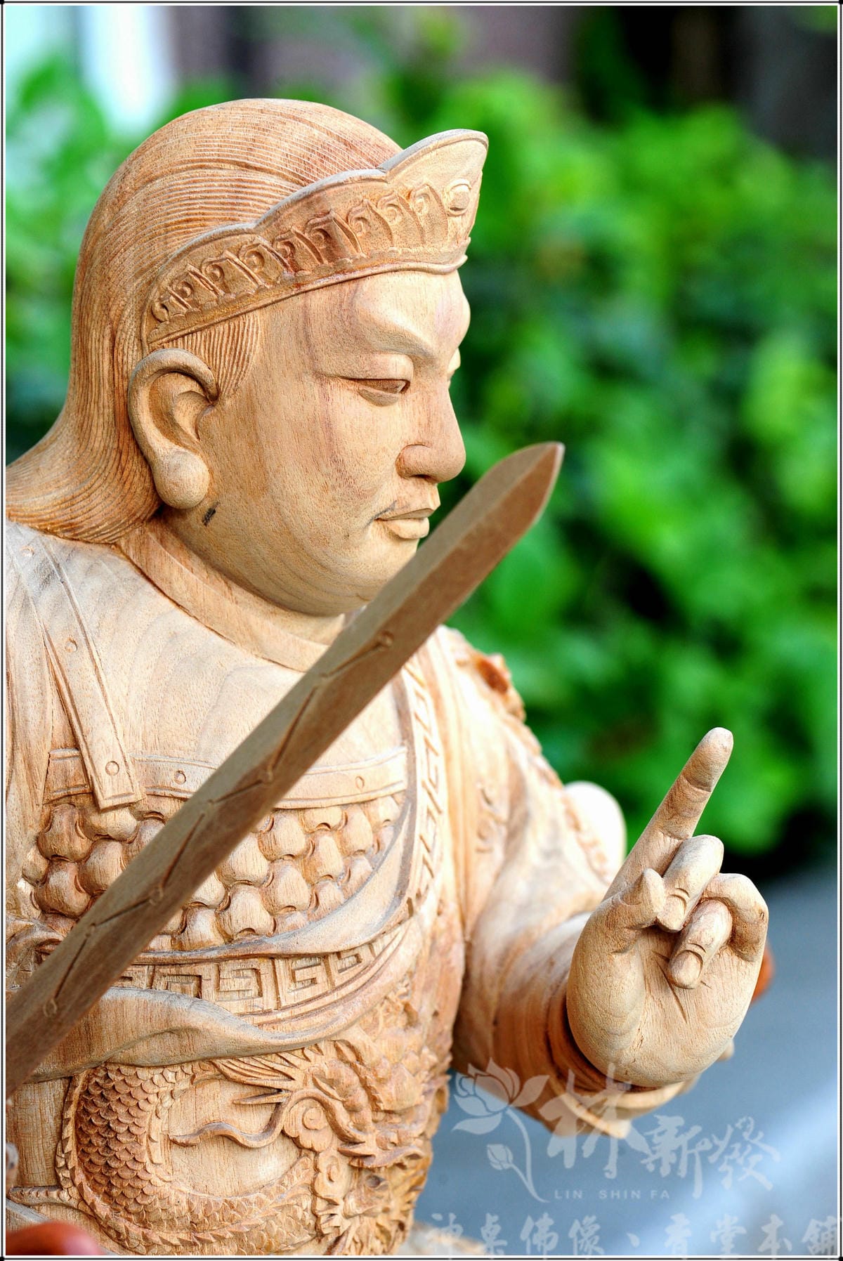 新發神藝-玄天上帝．全甲與文武甲(拖椅白身作品)
