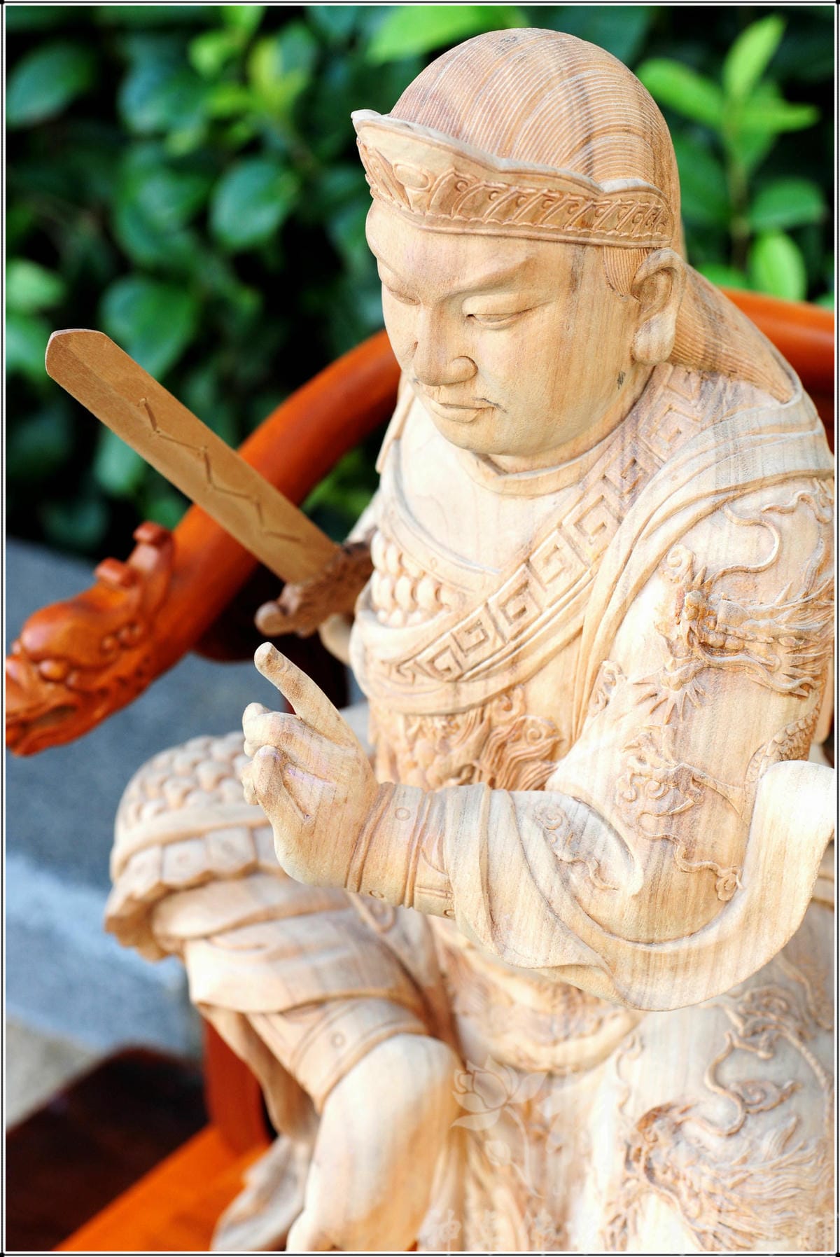 新發神藝-玄天上帝．全甲與文武甲(拖椅白身作品)