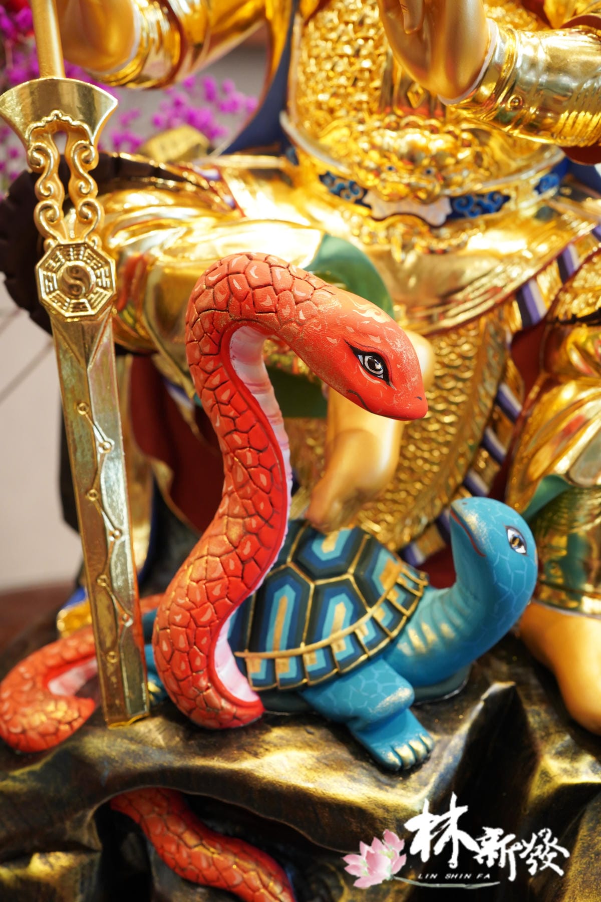 新發神藝-武當上帝公.武當真武大帝(原色.金身作品) 新發神藝-武當上帝公.武當真武大帝(原色.金身作品)