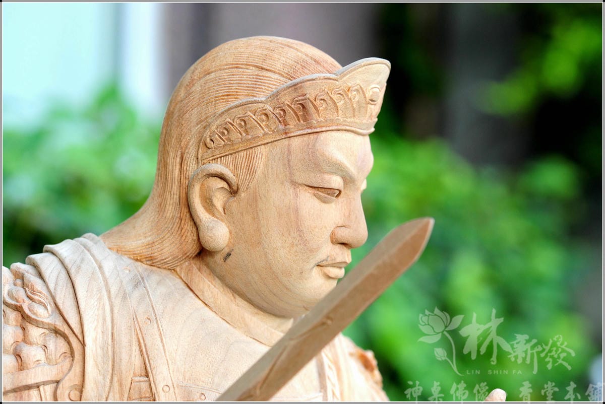 新發神藝-玄天上帝．全甲與文武甲(拖椅白身作品)