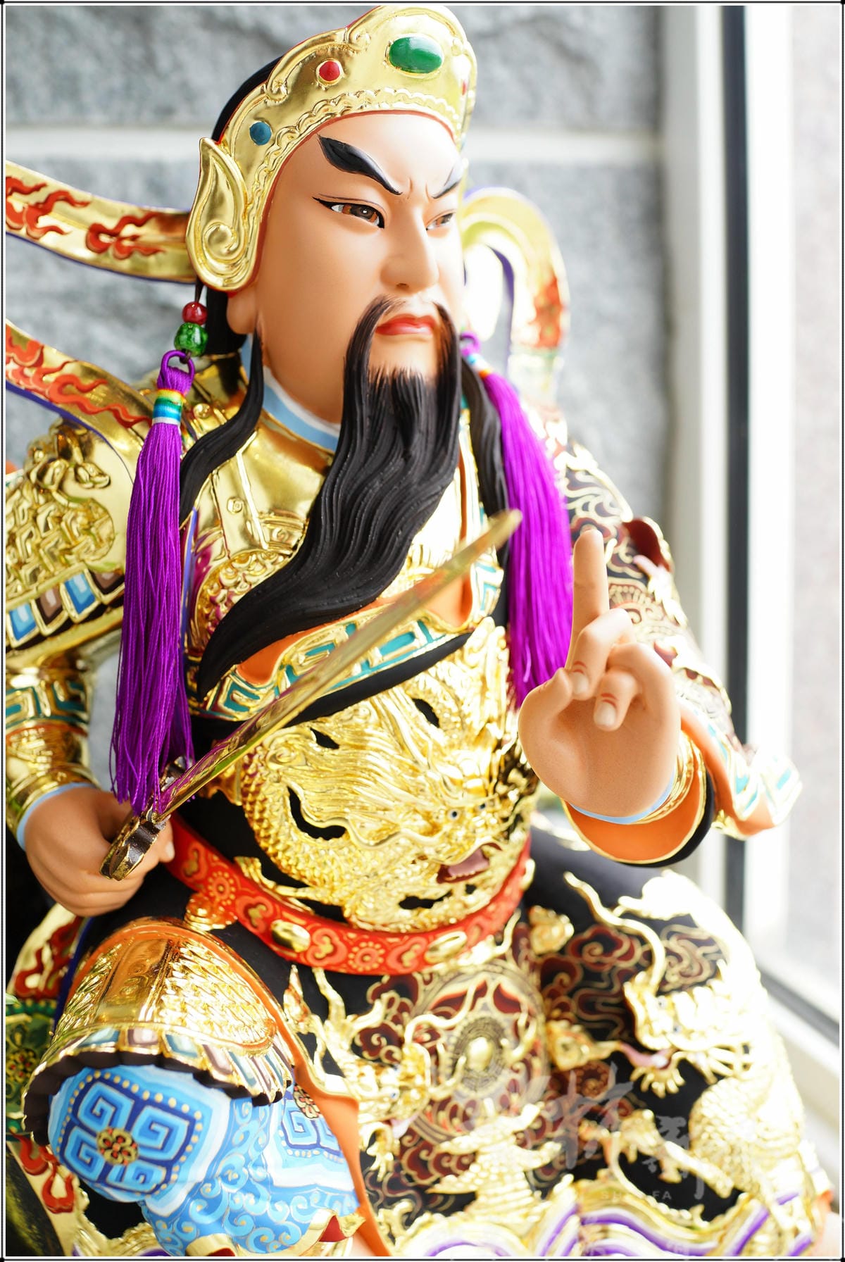 新發神藝-武體全甲上帝公/文武甲極彩玄天上帝