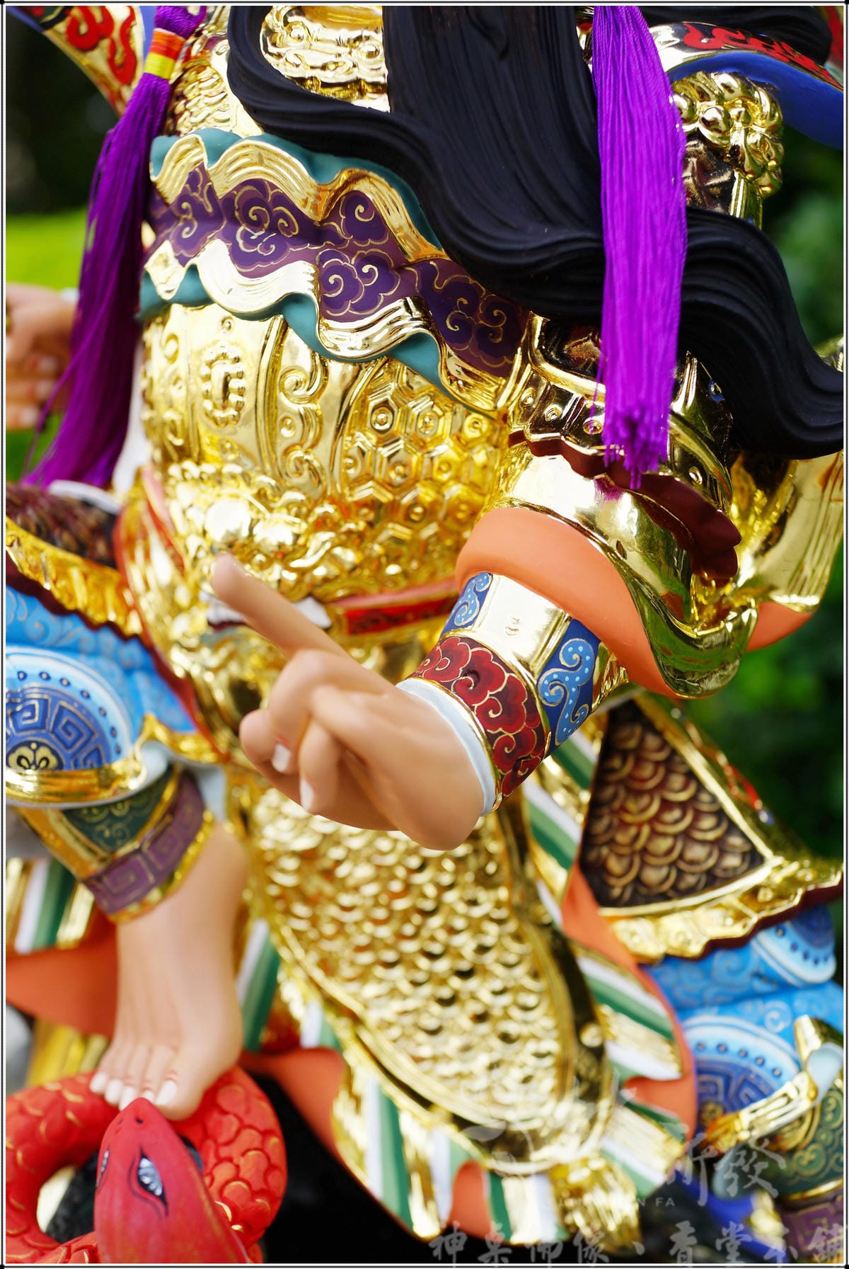 新發神藝-武體全甲上帝公/文武甲極彩玄天上帝