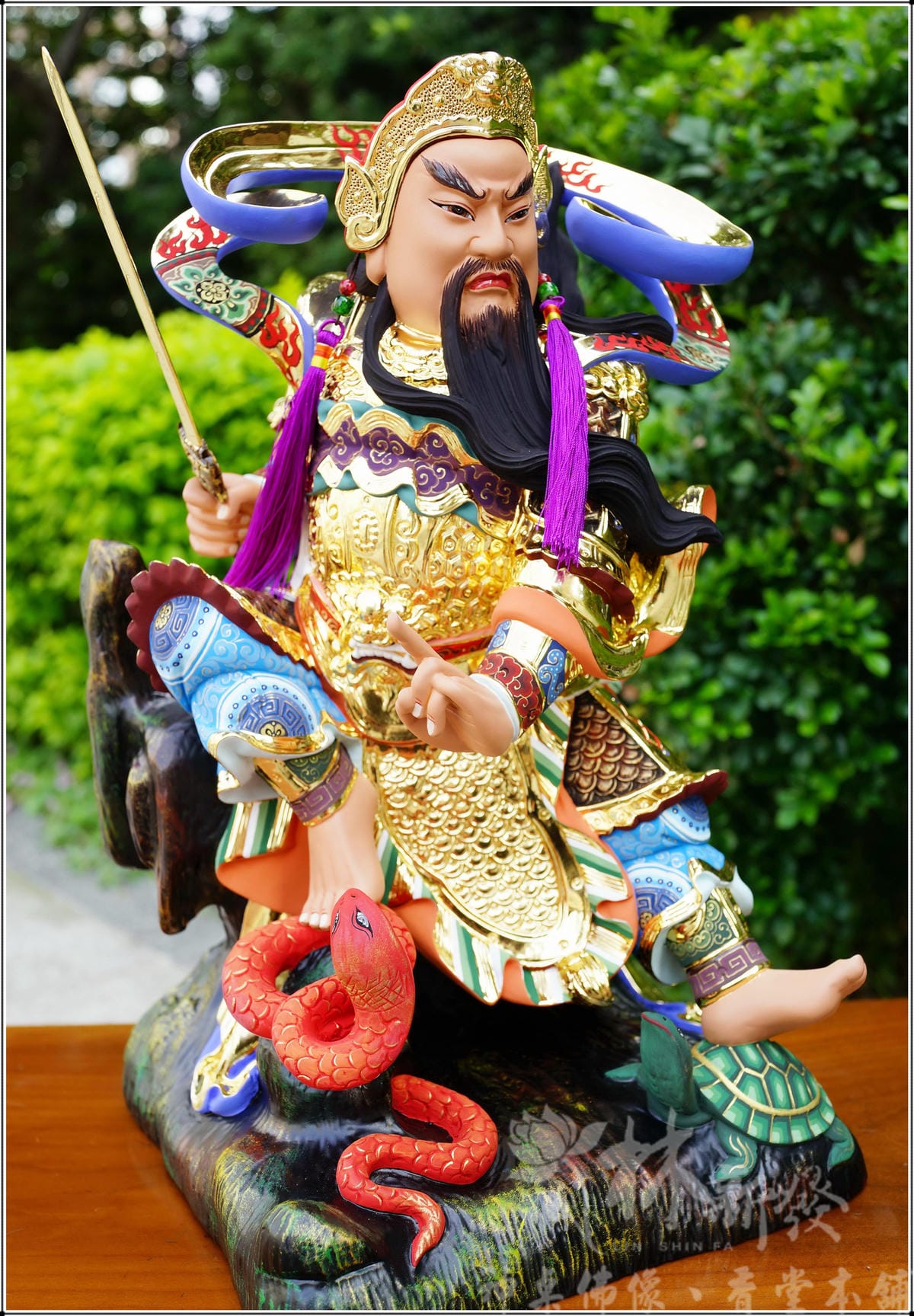 新發神藝-武體全甲上帝公/文武甲極彩玄天上帝