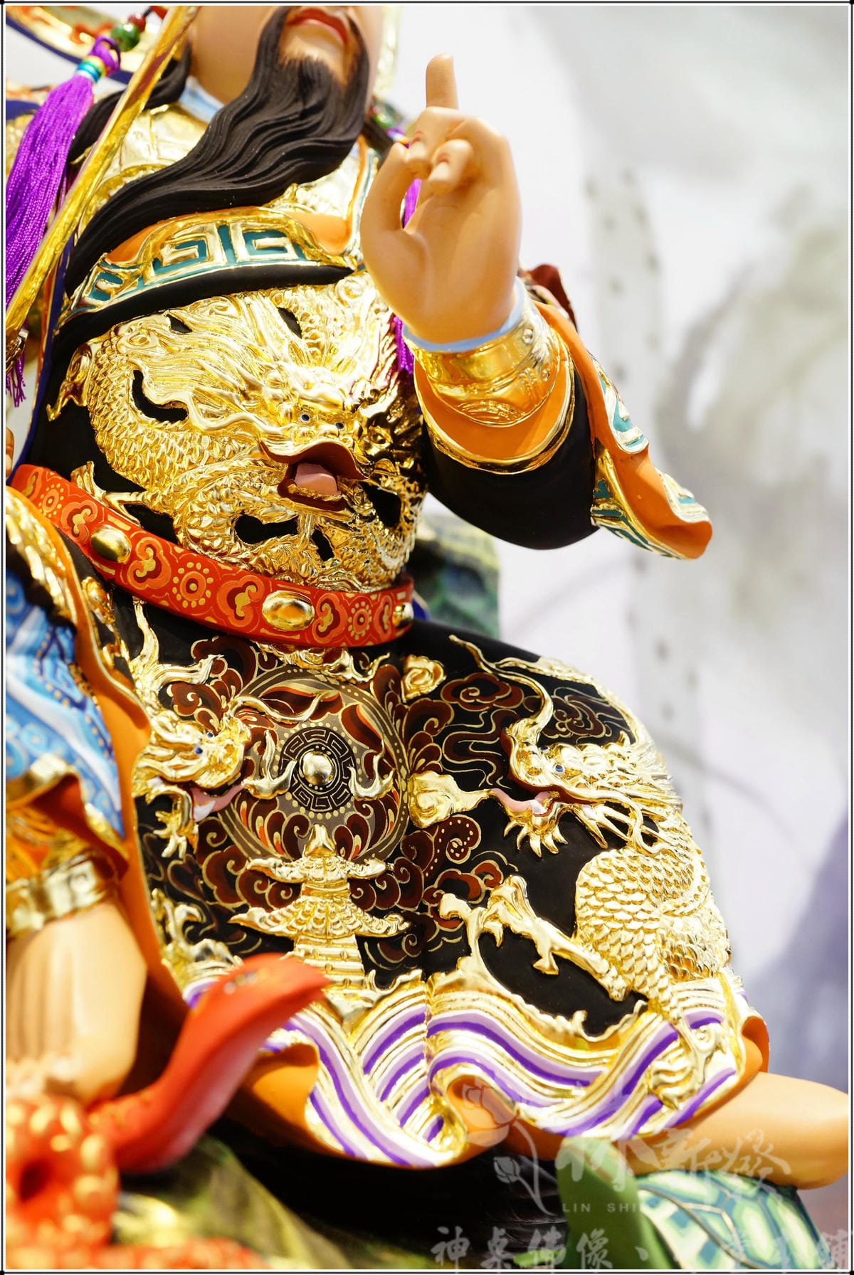 新發神藝-武體全甲上帝公/文武甲極彩玄天上帝