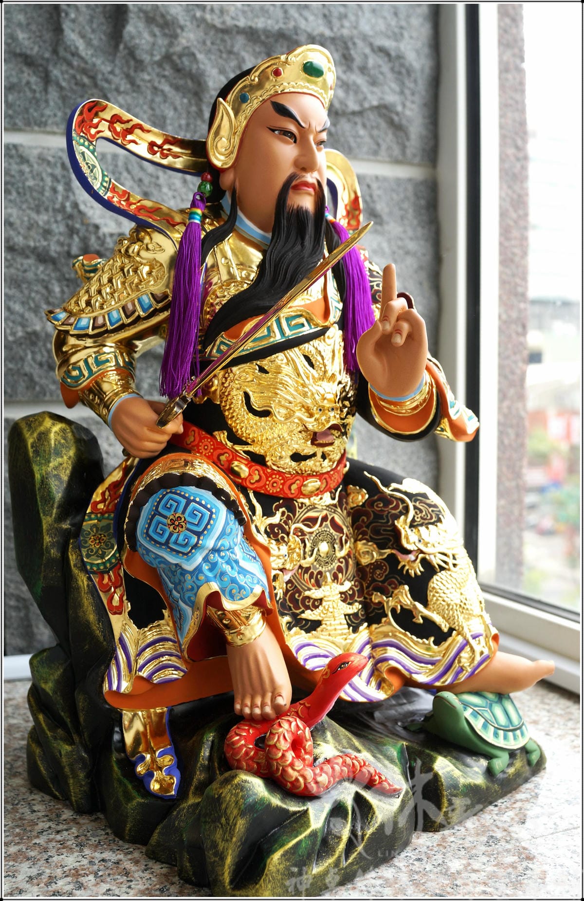 新發神藝-武體全甲上帝公/文武甲極彩玄天上帝