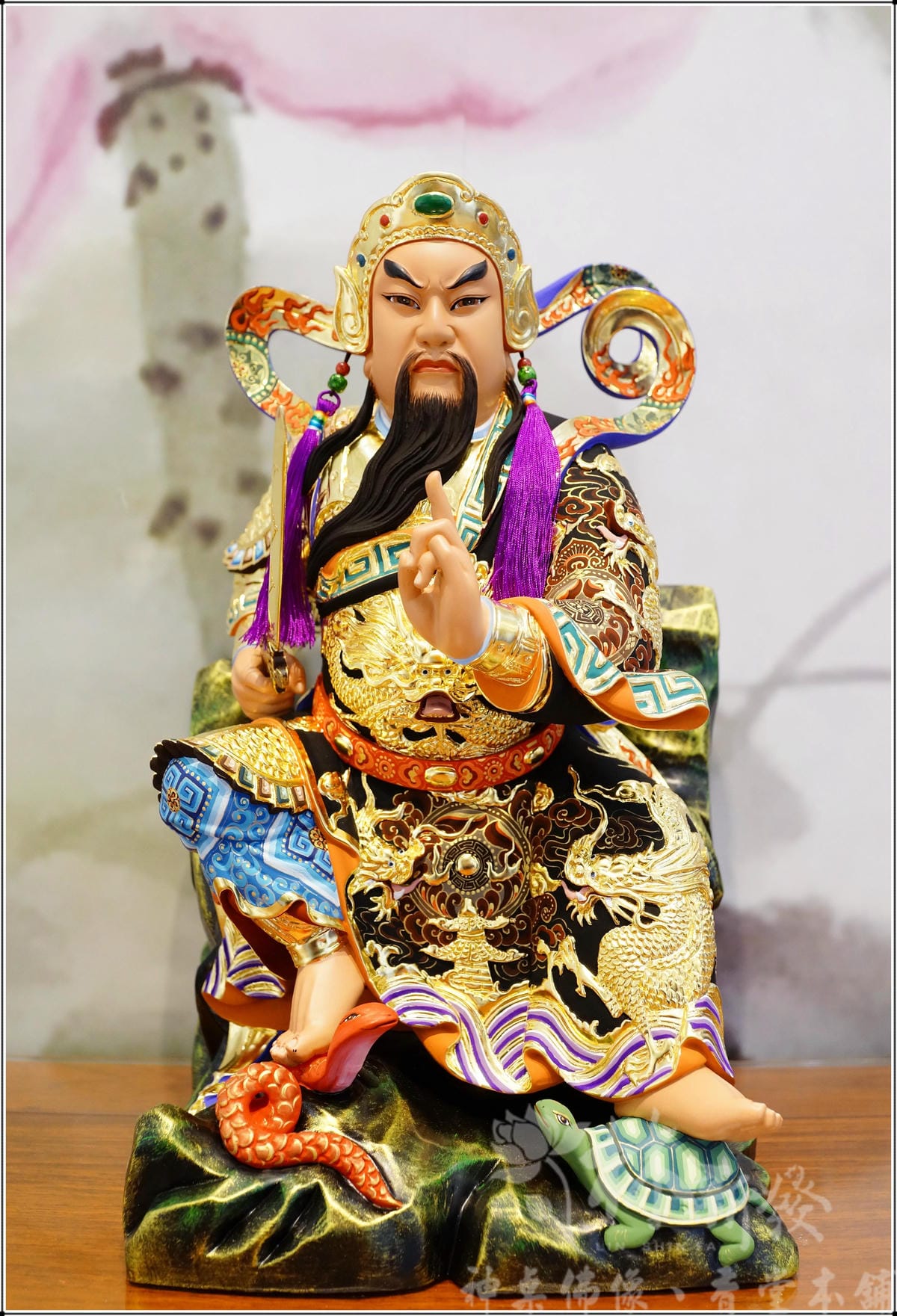 新發神藝-武體全甲上帝公/文武甲極彩玄天上帝