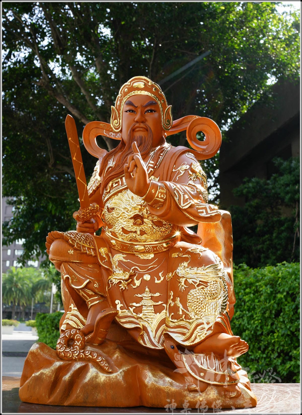 新發神藝-玄天上帝(文武甲．大光明上帝公)