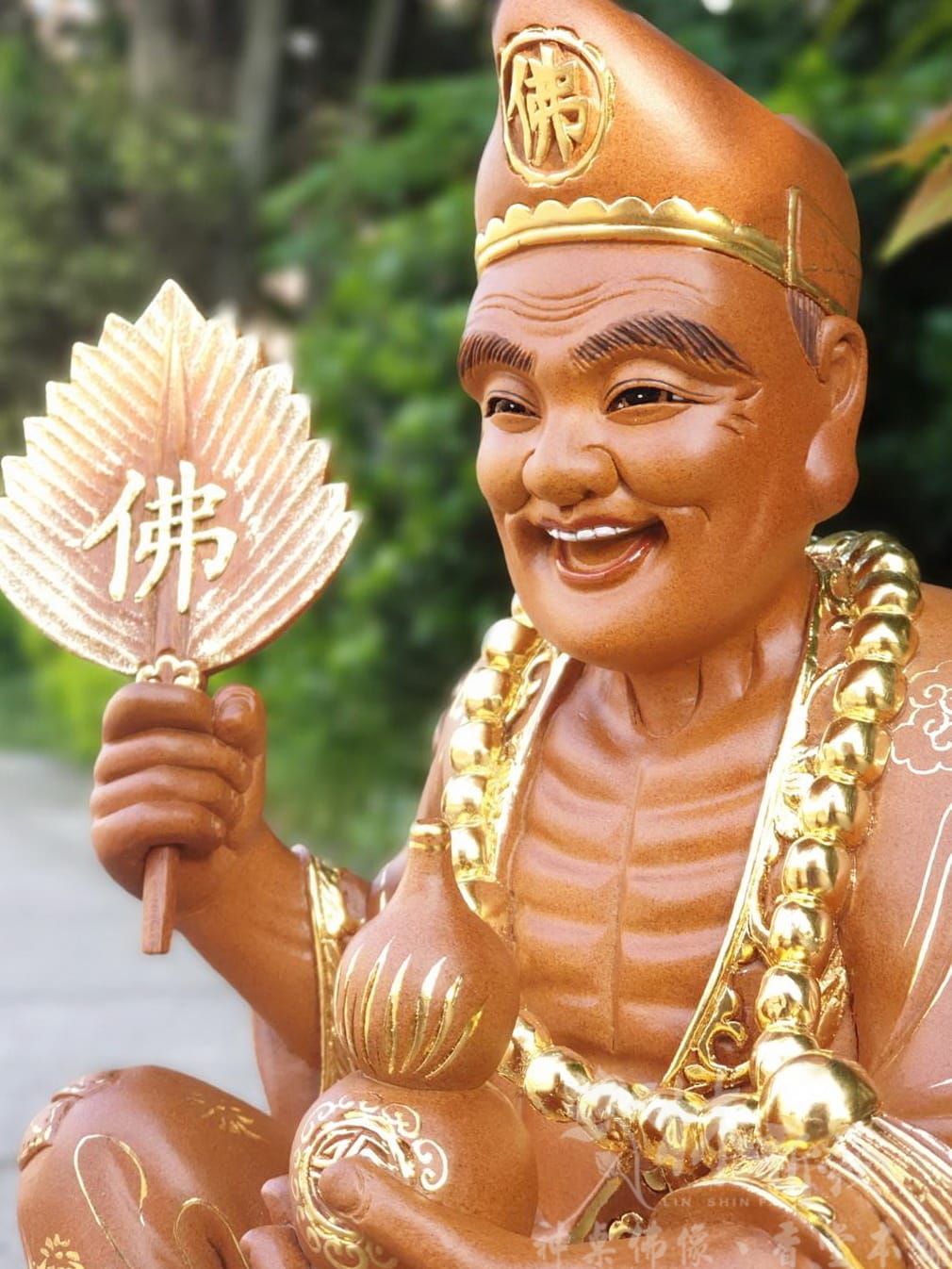 新發神藝-喜樂濟公禪師(描金藝術作品分享.在店中等有緣人) 新發神藝-喜樂濟公禪師(描金藝術作品分享.在店中等有緣人)