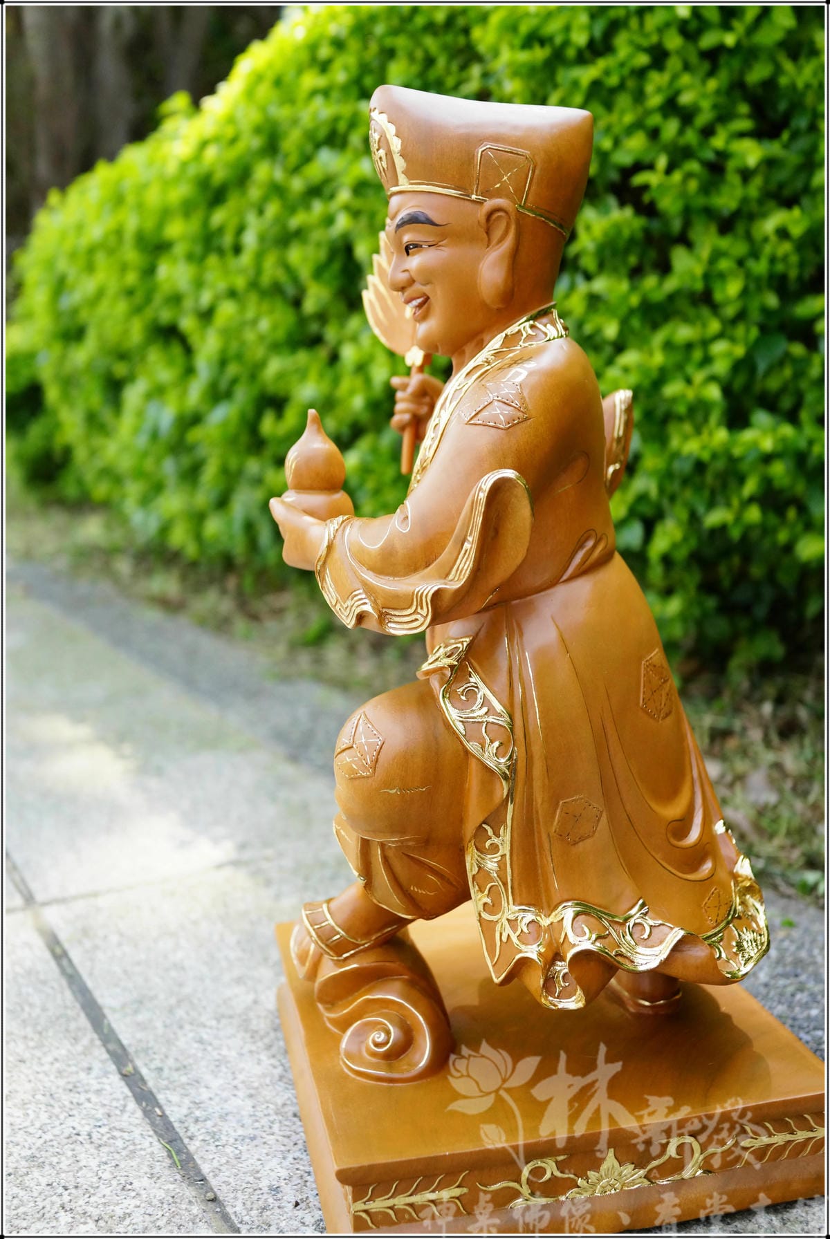 新發神藝-濟公禪師站姿作品(店中的完成展示作品集錦.描金祥雲 新發神藝-濟公禪師站姿作品(店中的完成展示作品集錦.描金祥雲