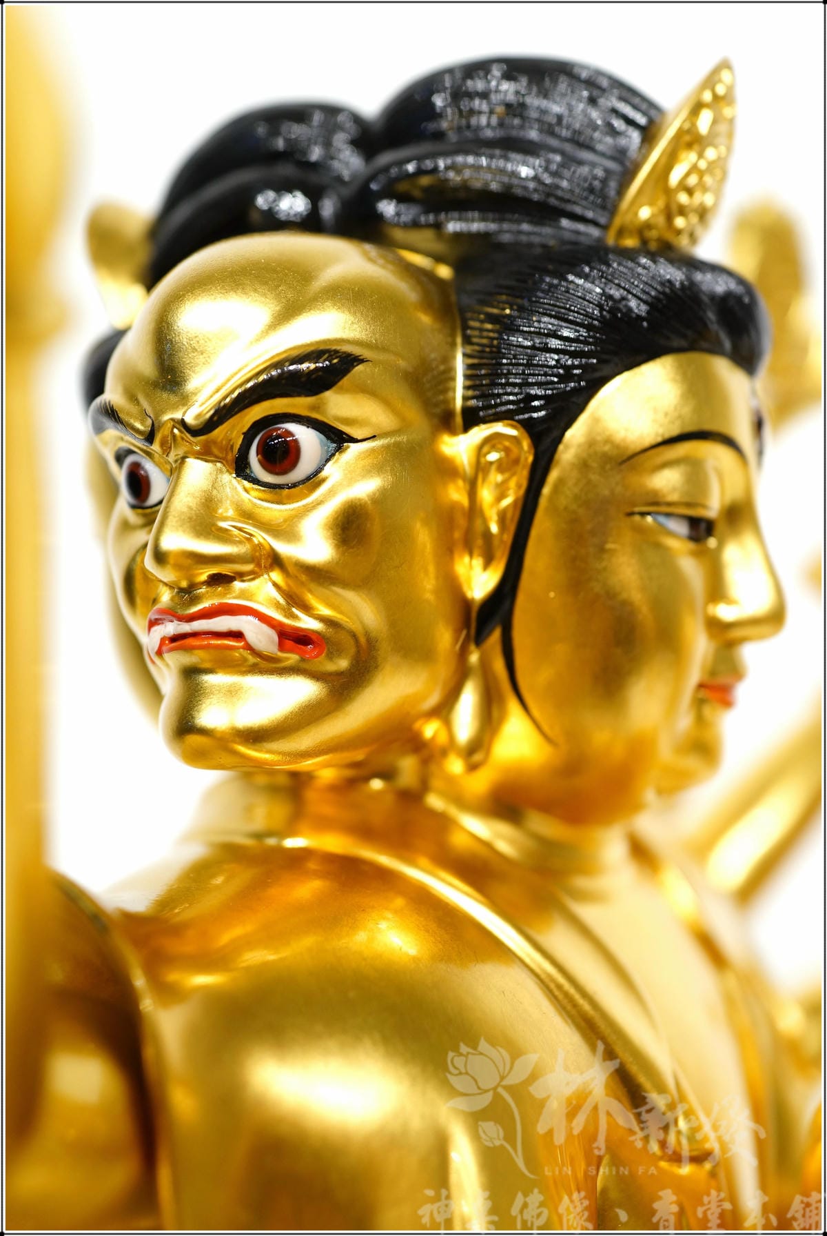 新發神藝-斗姥星君(七豬斗姥．原色．描金．金身．南彩藝術)