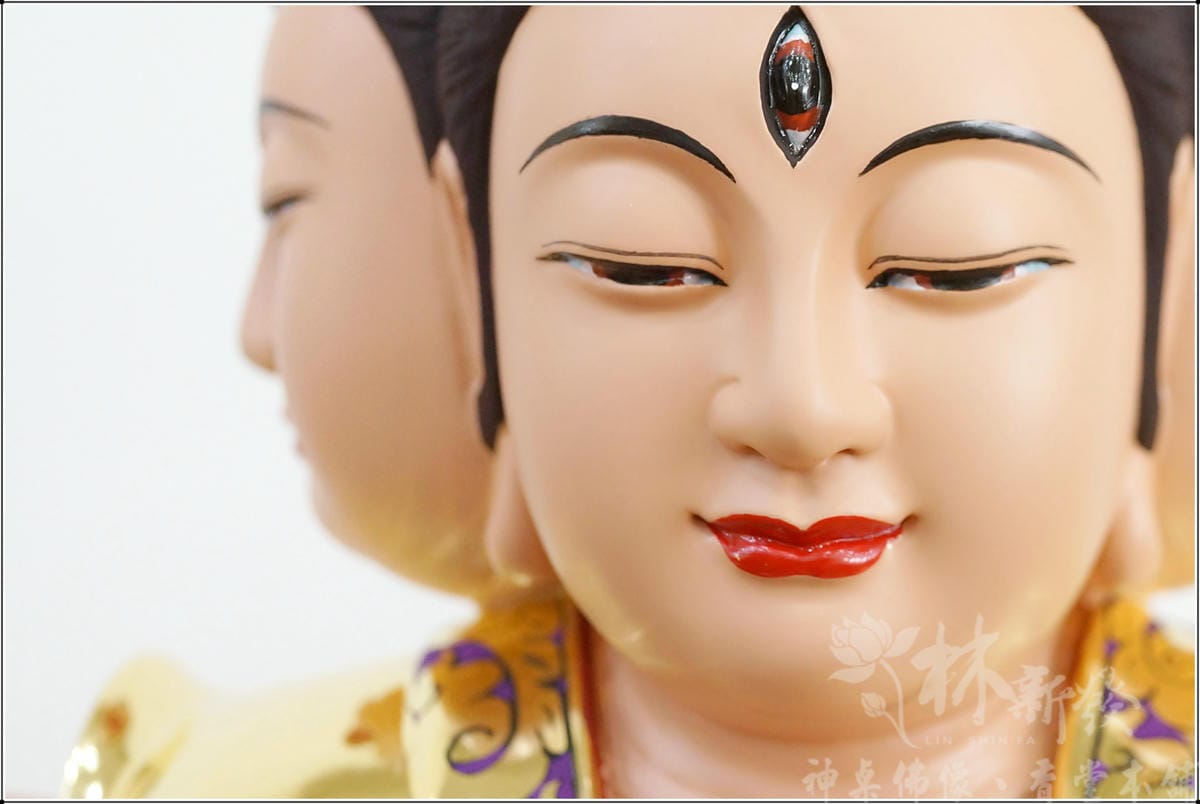 新發神藝-斗姥星君(七豬斗姥．原色．描金．金身．南彩藝術)