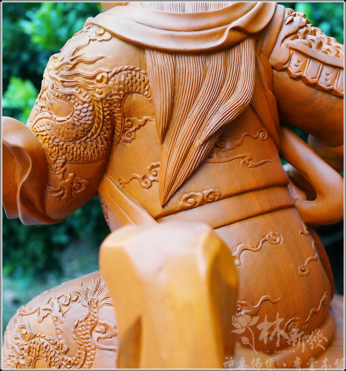 新發神藝-上帝公(文武甲玄武雕刻．龜蛇二將)