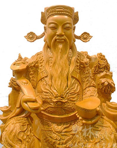 新發神藝-藝術金山元寶文財神(尺三客訂) 新發神藝-藝術金山元寶文財神(尺三客訂)