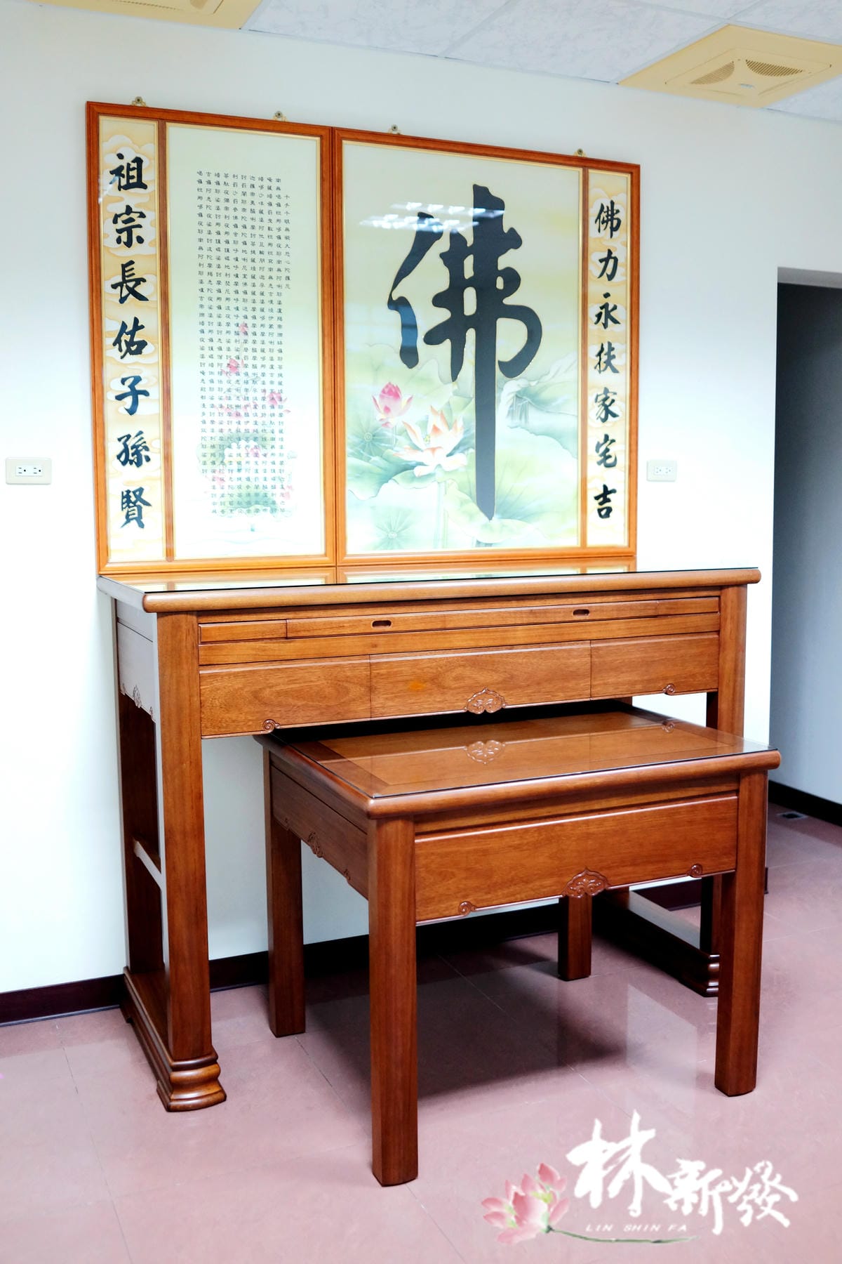 現代居家佛堂設計-漢式如意(倫師風水安神。要去高雄溫度很高太 現代居家佛堂設計-漢式如意(倫師風水安神。要去高雄溫度很高太