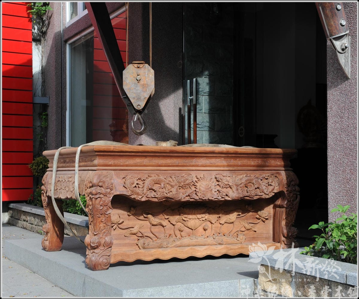 廟宇神桌-雙龍拱護.大獅頭廟桌.蓮花桌裙(九尺九.十二尺.十 廟宇神桌-雙龍拱護.大獅頭廟桌.蓮花桌裙(九尺九.十二尺.十