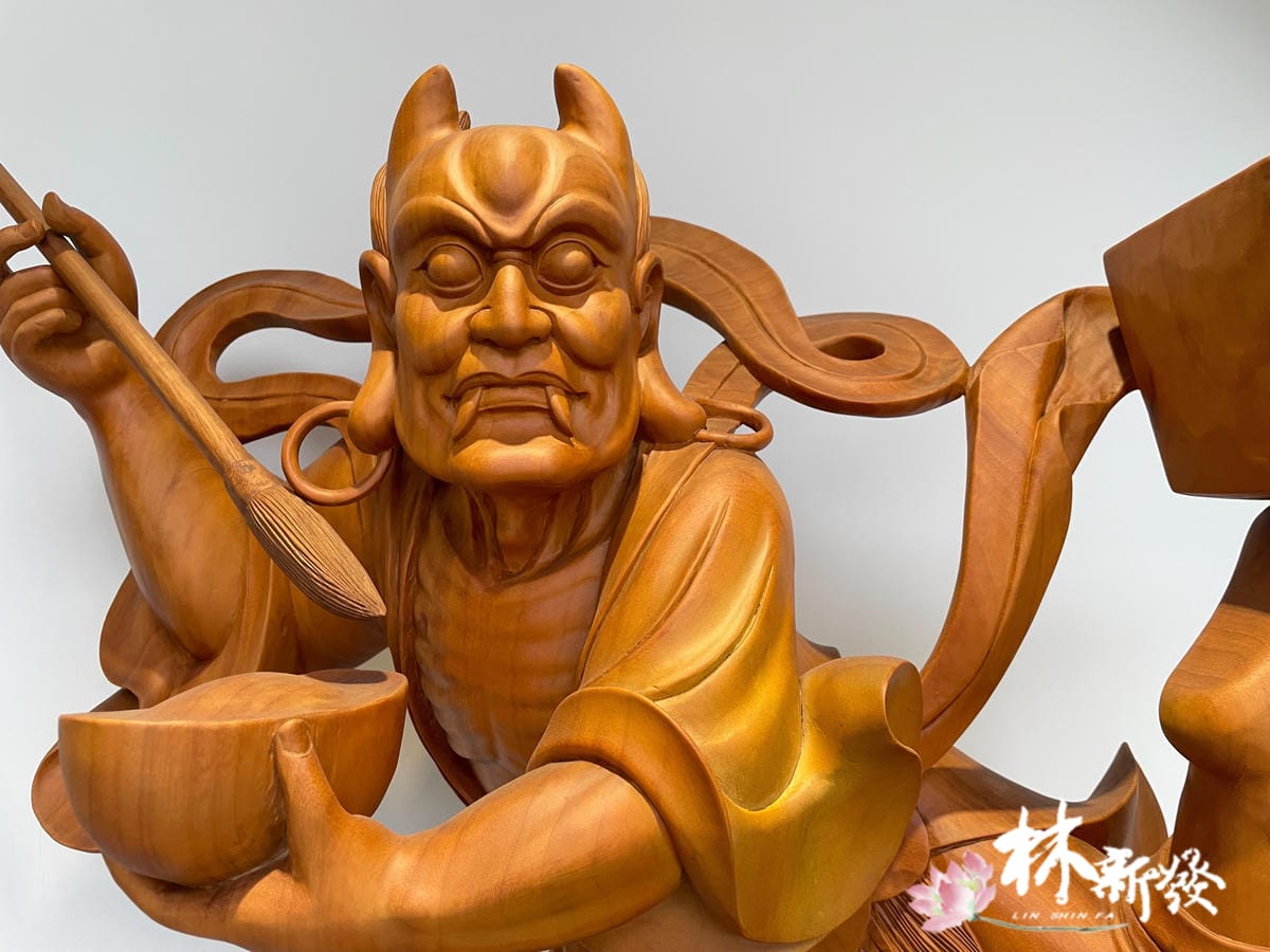 新發神藝-魁星爺.魁星踢斗(108與88公分) 新發神藝-魁星爺.魁星踢斗(108與88公分)