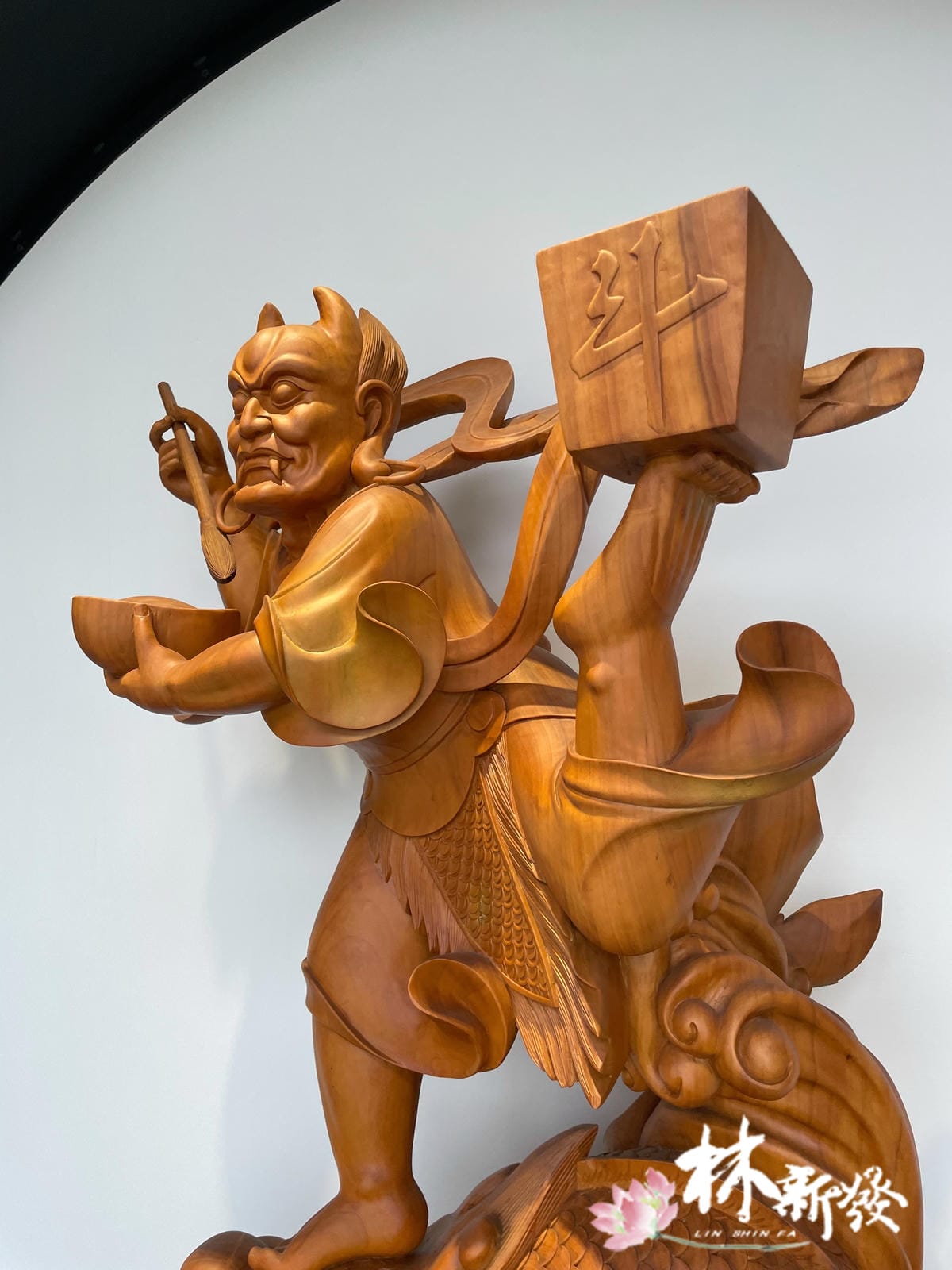 新發神藝-魁星爺.魁星踢斗(108與88公分) 新發神藝-魁星爺.魁星踢斗(108與88公分)
