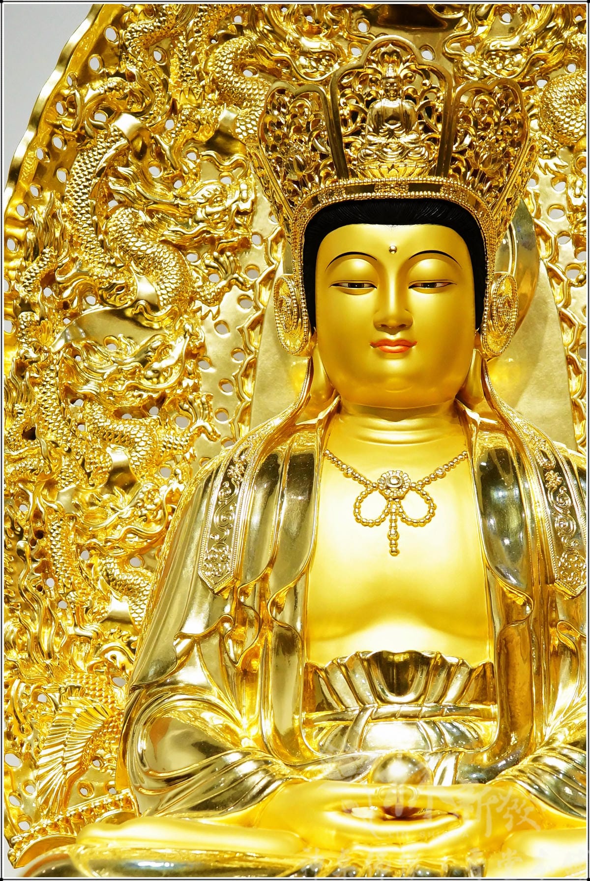 新發神藝-九龍毘盧觀音（金剛護法座/佛法力士）