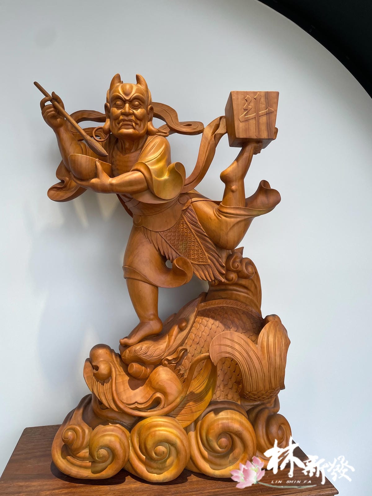 新發神藝-魁星爺.魁星踢斗(108與88公分) 新發神藝-魁星爺.魁星踢斗(108與88公分)