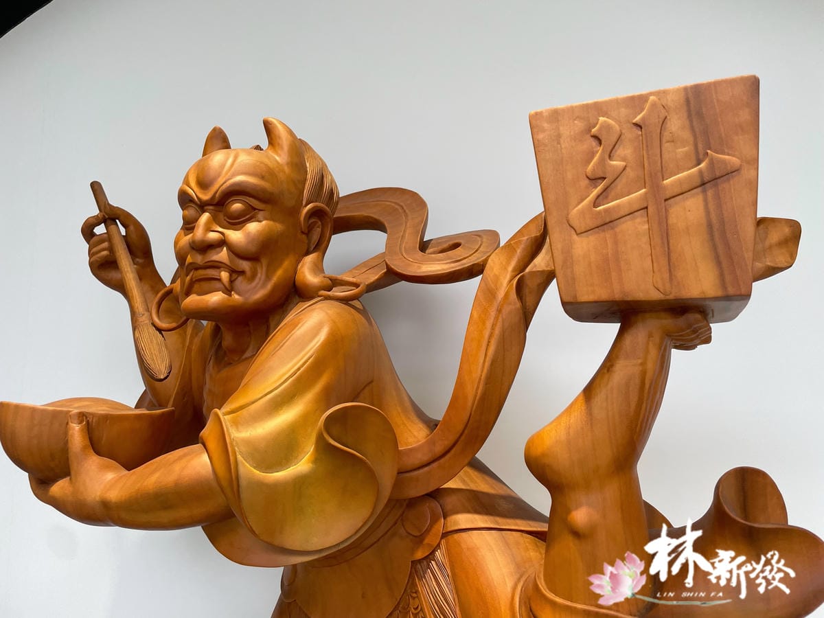 新發神藝-魁星爺.魁星踢斗(108與88公分) 新發神藝-魁星爺.魁星踢斗(108與88公分)