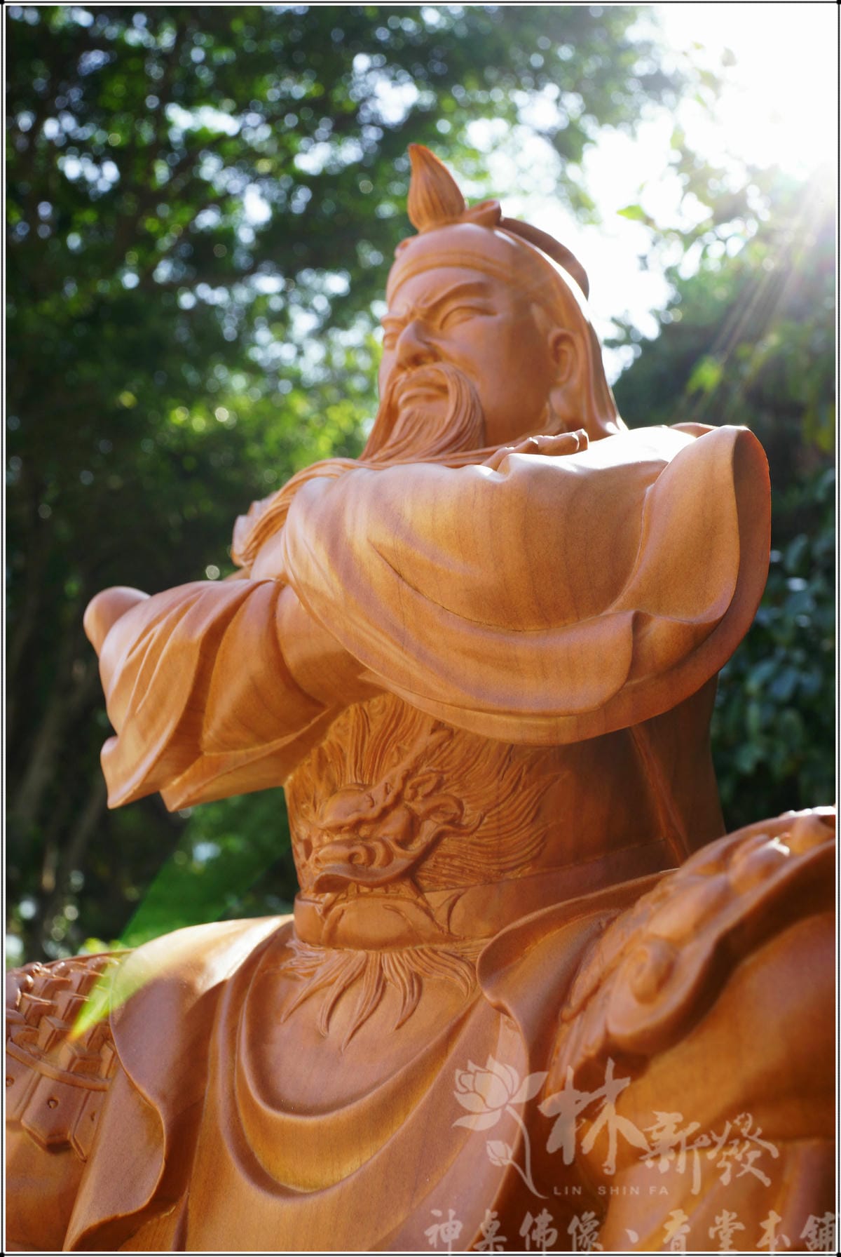 新發神藝-正義關公．精雕客訂創作