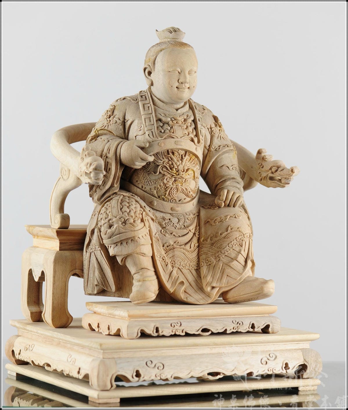 新發神藝-尺三脫椅創作-可愛的坐體小太子 新發神藝-尺三脫椅創作-可愛的坐體小太子
