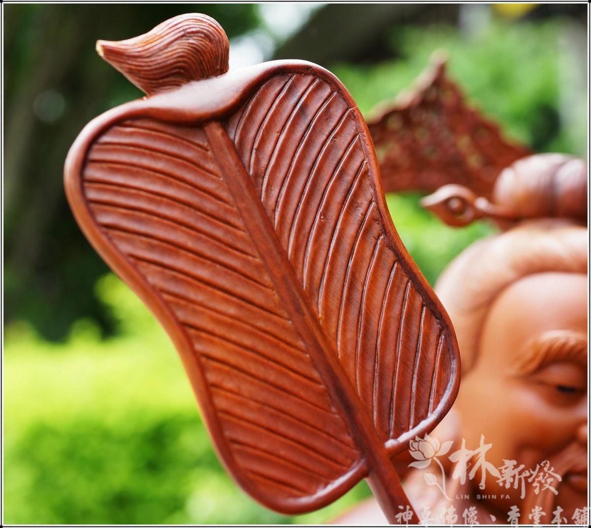 神發神藝-三清道祖(美洲綠檀木/元始天尊．靈寶天尊．道德天尊