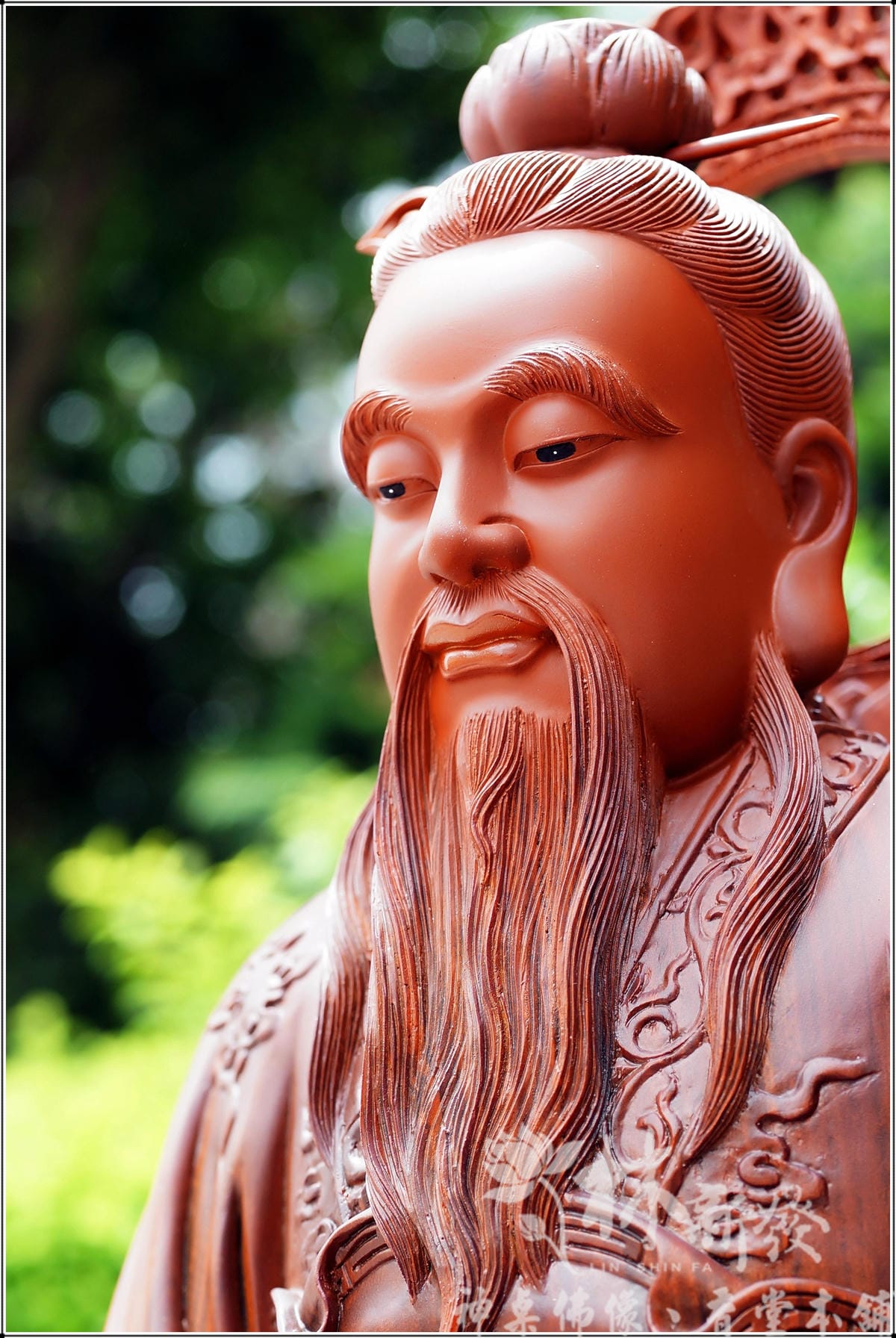 神發神藝-三清道祖(美洲綠檀木/元始天尊．靈寶天尊．道德天尊