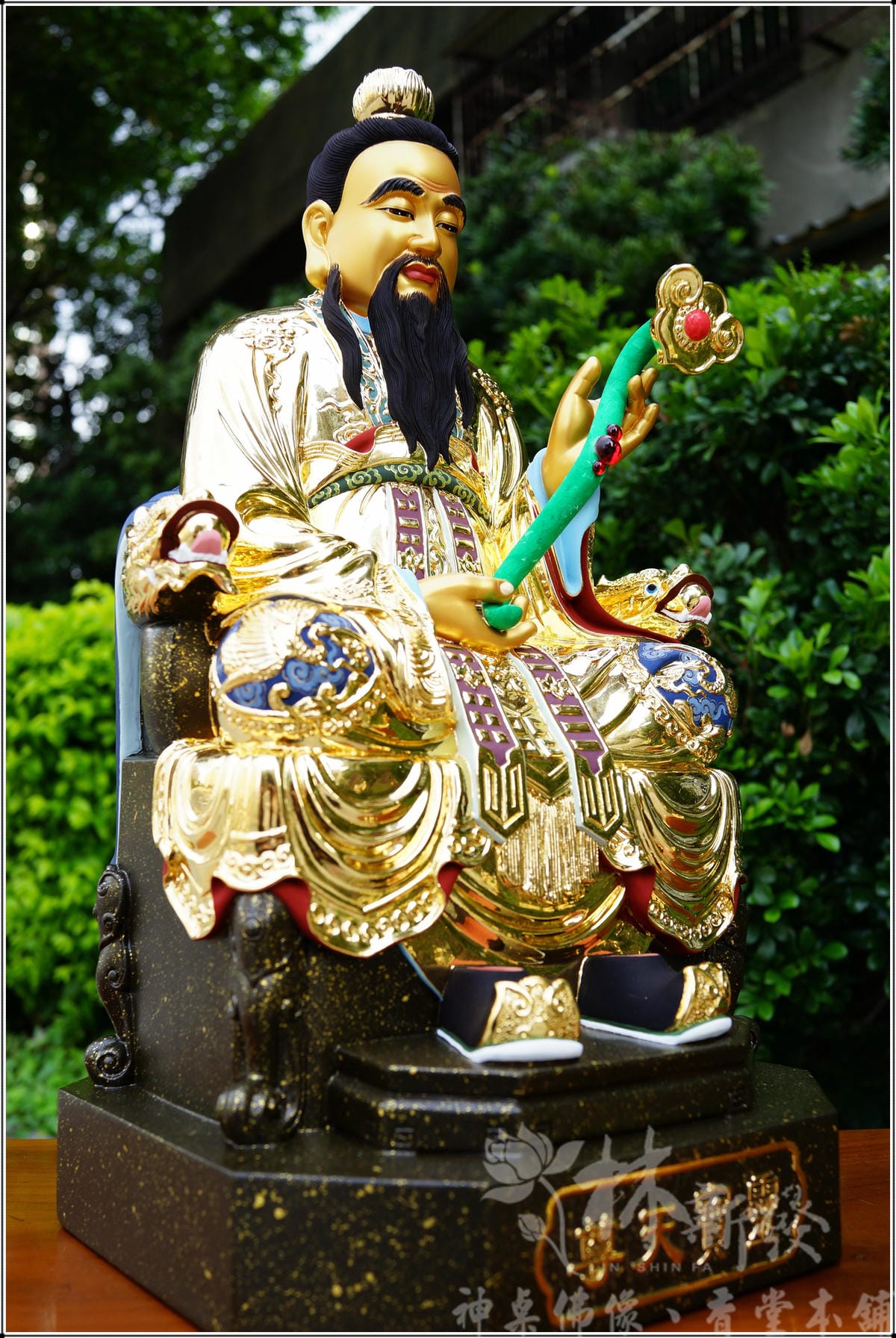 新發神藝-三清道祖天人體(林新發專屬/三清宮彩繪參考)