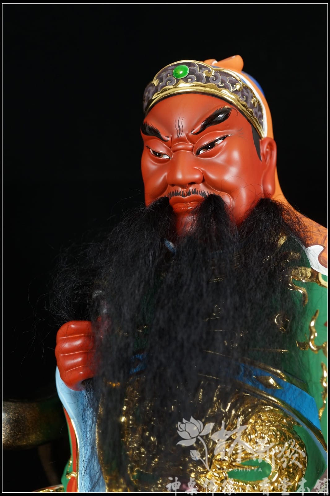 新發神藝-行天關聖帝君/行天宮體態(按金/描金/南式的彩繪風