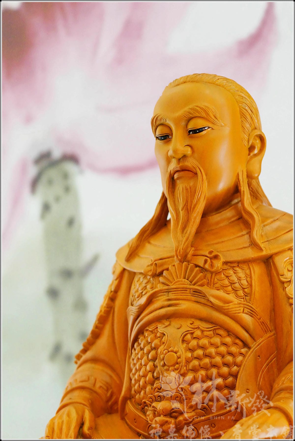 新發神藝-武當上帝公(黑檀武當金殿玄天上帝．正體不踏龜蛇)