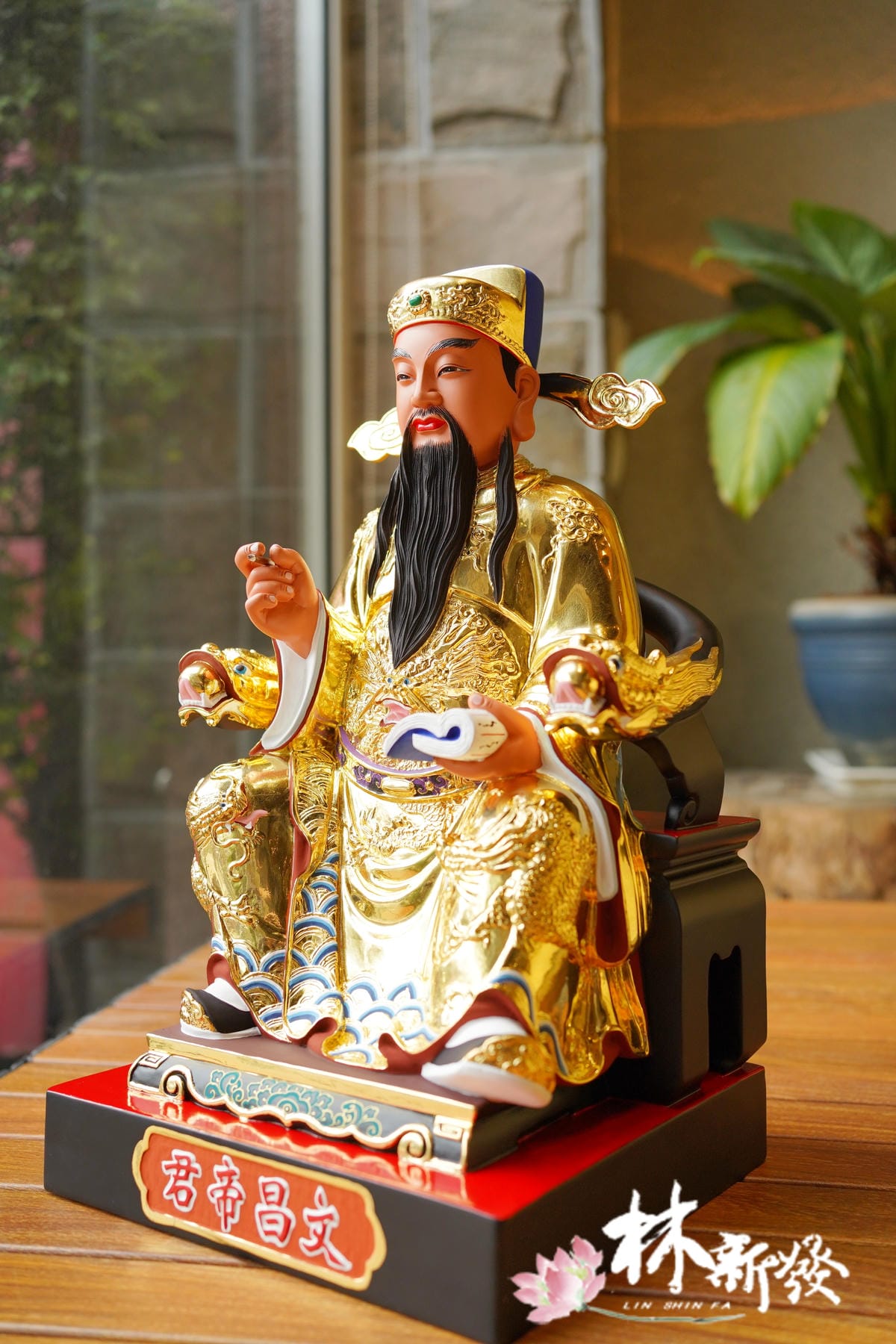 2025022綠檀文昌金身完成 (2).JPG