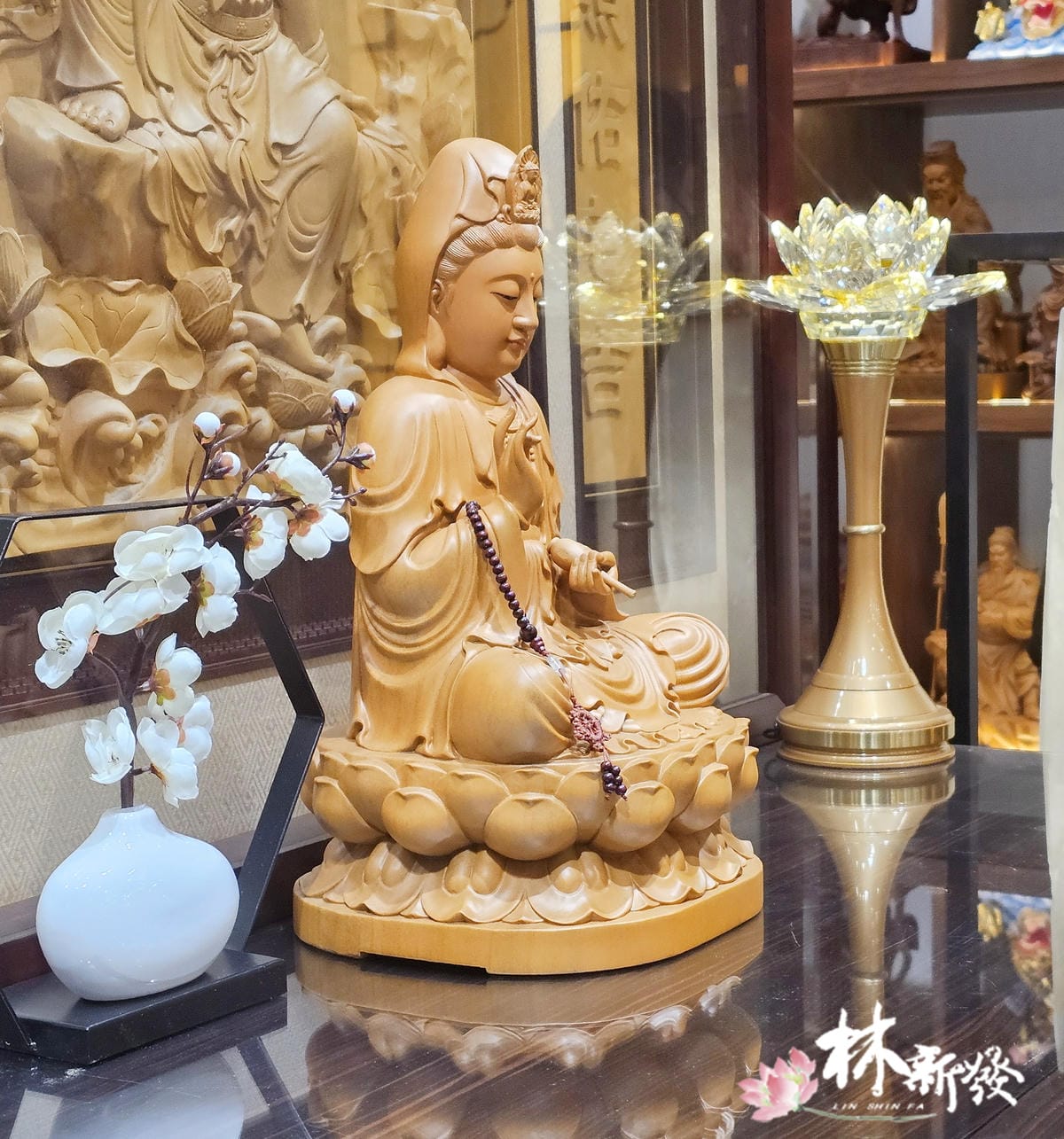 新發神藝-黃袍觀音大士(特殊色完成^^~)