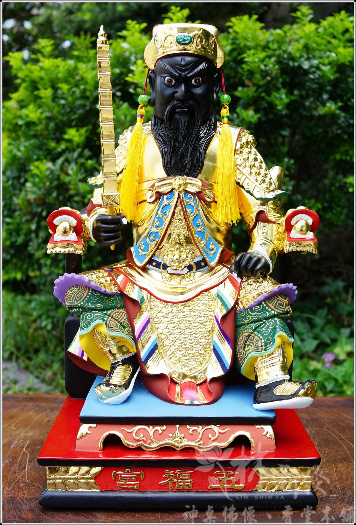 新發神藝-五福宮武財神-全國最古老的財神廟(建於1745年)