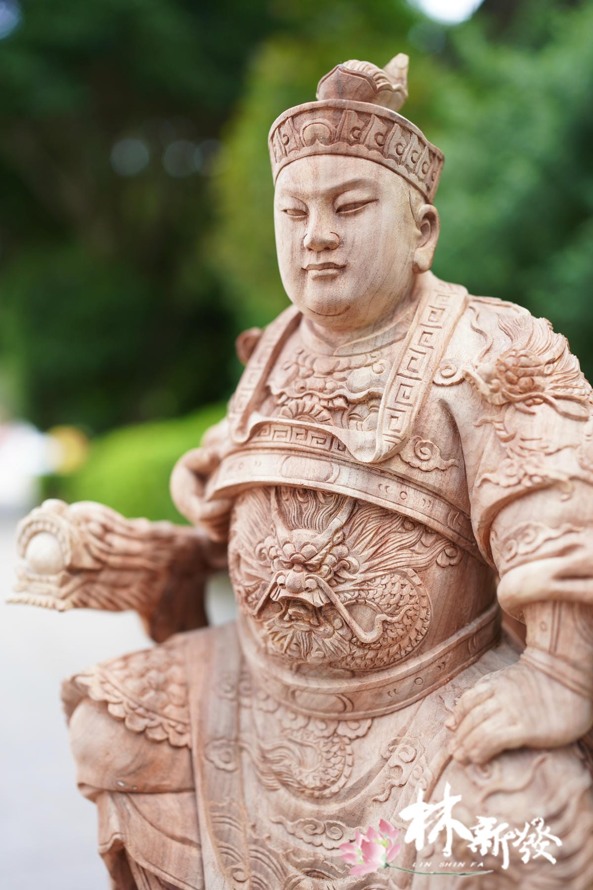 新發神藝-玉皇四殿下(南彩橘．南彩黃．描金)