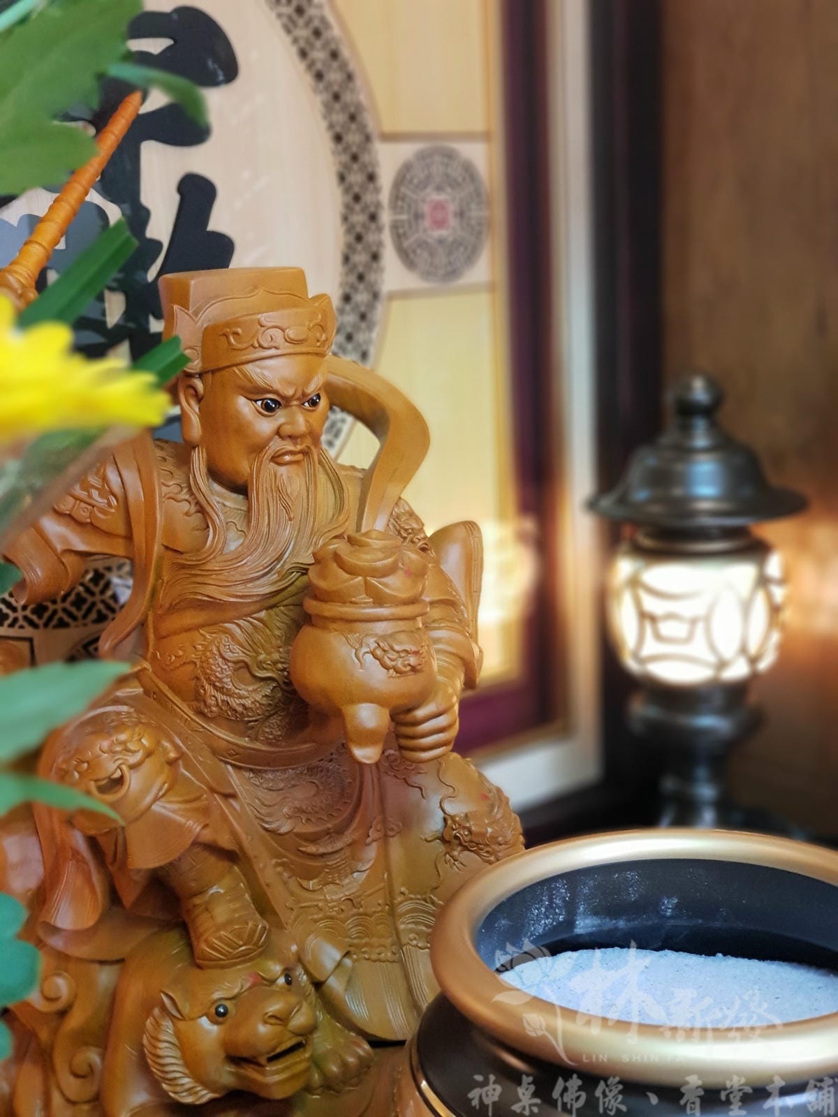 林新發佛俱-✨【大展鴻圖｜檜木招財進寶系列】✨(外圓內方．扭