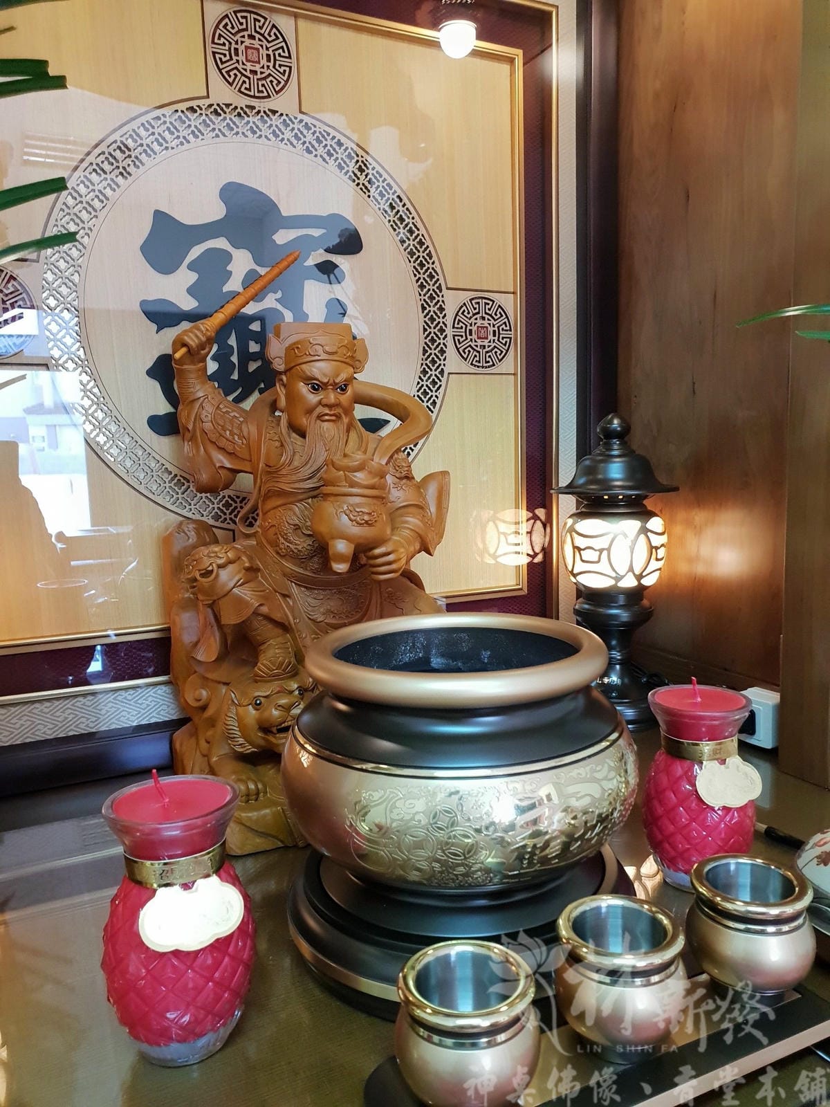 林新發佛俱-✨【大展鴻圖｜檜木招財進寶系列】✨(外圓內方．扭