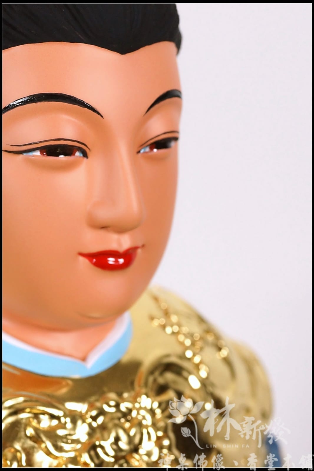 神像藝術-玉皇三公主(色袍．金身．南彩)
